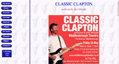 Desktop Screenshot of classic-clapton.com